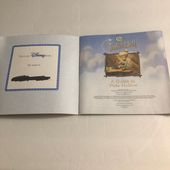 Disney TinkerBell A Guide to Pixie Hollow Book - Picture 2 of 3
